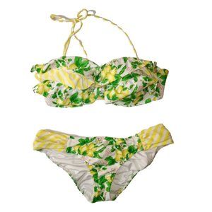 Victoria’s Secret Bikini Set Lemon Push-Up 34 D S